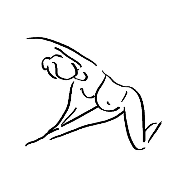 Pregnancy pilates sketch